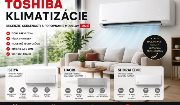 Hľadáte kvalitnú klimatizáciu Toshiba? Prečítajte si podrobné recenzie, skúsenosti používateľov, porovnanie modelov Toshiba, ich výhody, spotrebu elektriny a zistite, ktorý model je pre vás najlepší.
